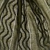 Wave design stripes hijab with two bold fringe's - Dark green Wave design stripes hijab with two bold fringe's - Dark green